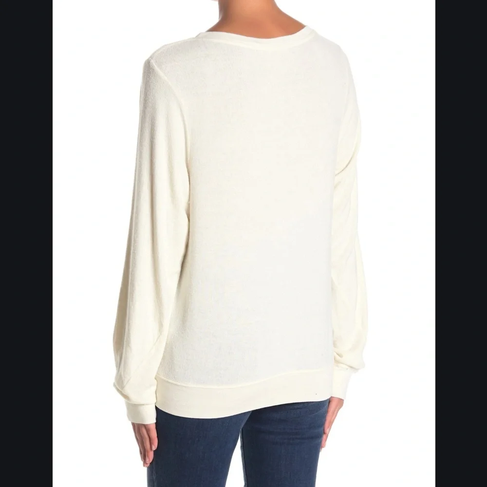 NEW $98 WILDFOX Dog Owners Better Lovers Sweatshirt in XS!